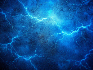 Electric blue textured gradient background