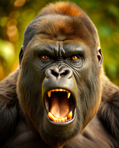 dangerous gorilla