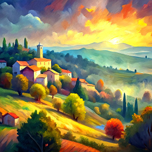 art soft, light paint colors, oil paintings,  landscape similar to vector drawing,
oil painting by 
Valery Barykin