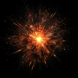 black backgraound with sparks texture