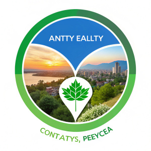 A logo symbolizing nature, environment, cleanliness, love, respect and the city of Antalya.
