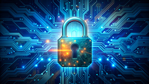 cyber Padlock circuit board security