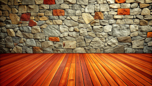 stone wall hight - high-definition - brown and black wood wall- old nature stone grey background 