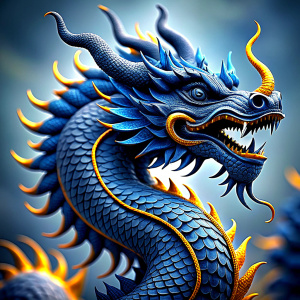 blue dragon