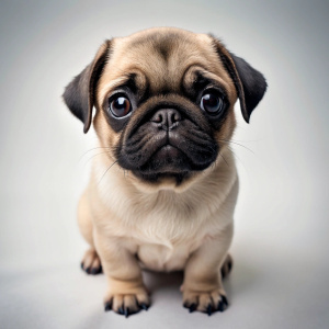 Cute baby Pug