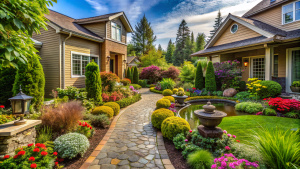 Landscape design plays a pivotal role in enhancing the beauty of your outdoor space. Incorporating elements such as pathways, flower beds, and water features can add depth and charm to your side yard. Choose a theme or style that complements your home's architecture and personal taste. For example, a modern side yard with clean lines and minimalist plantings can create a contemporary vibe, while a lush, cottage-style garden can provide a cozy and inviting atmosphere.