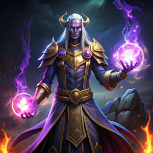 With a vast arsenal of spells, Invoker can adapt to the flow of any battle. By combining three magical components, he can cast one of ten spells that allow him to destroy an enemy or escape from him.