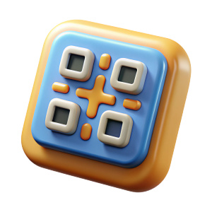 Necesito algo como un emoji para representar scan code qr, pero que sea algo como un scan a un qr y no emoji como tal