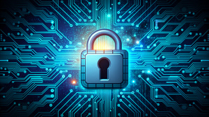 cyber Padlock circuit board security