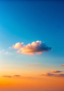 CIELO CON NUBES EN DEGRADADO  MINIMAL, CON PEQUEÑAS PARTES DE NUBE 