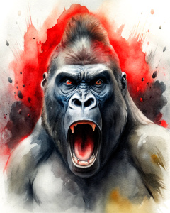 dangerous gorilla