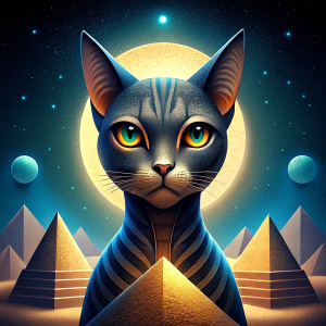 cat egypt spinxh pyramide  ra tutenchamun