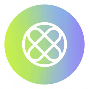 "Create a minimalist round PNG icon for Threads by Instagram. The icon should feature the classic Threads logo. Use soft, muted colors with shades of black and white to maintain brand recognition while adding a modern and clean look."