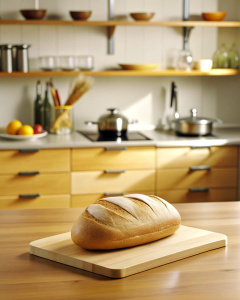 bread with kitchen