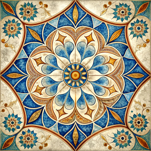 Ceramic tile India white background