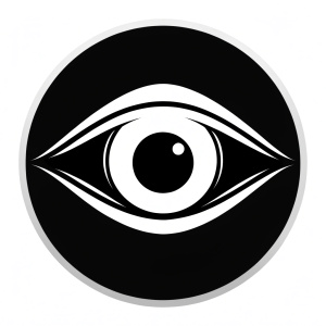 eye symbol modern style