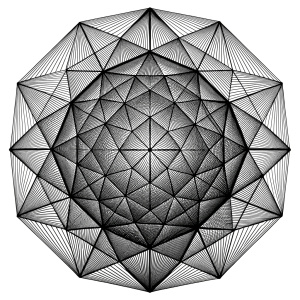 3D geometric lines , seamless pattern, accurate, proportional