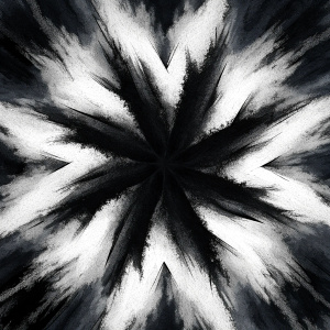 abstract black and white crayon painted pattern background, minimal
