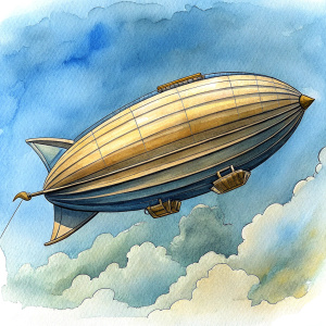 Flying blimp