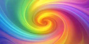 abstract swirl colorful gradient background, fun color