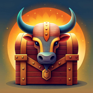 wooden bull chest, Chinese New Year