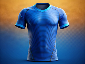 mockup de PLAYERA AZUL MARINO HOMBRE