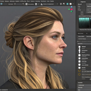 Step-by-step guide to creating a detailed hair mesh in Xgen using Maya software. Includes a video tutorial, a Maya scene file, and a written narrative. Features a head of hair with a mix of blonde and brown colors, demonstrating the transition from Fibermesh to Xgen. Aims to help users achieve realistic hair modeling in a 3D software environment.