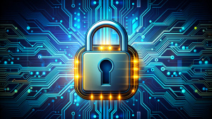 cyber Padlock circuit board security